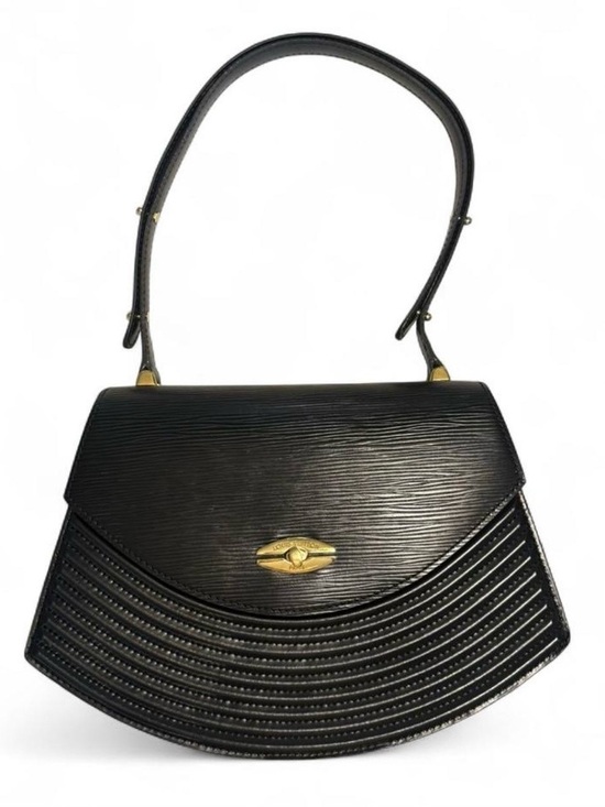 Louis Vuitton Handbags - Authentic Louis Vuitton Tilsitt Shoulder Bag | Black Epi Leather | Gold Hardware